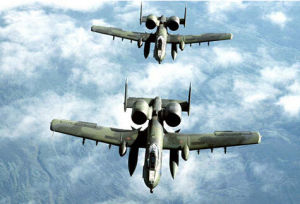 美國a-10雷電攻擊機