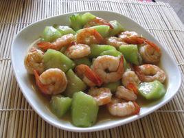 絲瓜蝦仁 絲瓜蝦仁