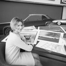 1966年畢業的第一名女性汽車設計師