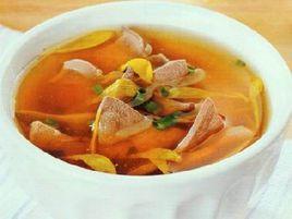 豬肝菊花湯 豬肝菊花湯