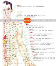 艾灸穴點陣圖解