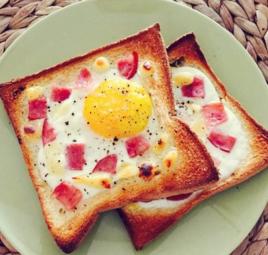 雞蛋芝士吐司 雞蛋芝士吐司