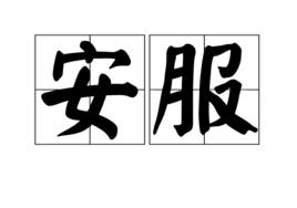 安服 安服
