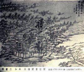 水繪園舊址圖 水繪園舊址圖