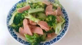 燒火腿花菜 燒火腿花菜