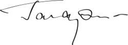 加加林的簽名