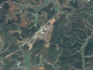 安仁火車站4面環山，易守難攻