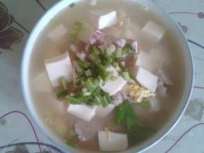 冬菜豆腐湯 冬菜豆腐湯