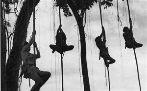 中國駐印軍在藍姆伽基地進行叢林訓練