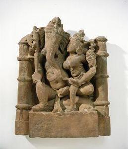 伽內沙神和他的妻子 伽內沙神和他的妻子