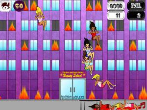 火場救美女 火場救美女