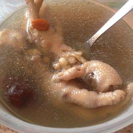 花生眉豆煲雞腳 花生眉豆煲雞腳