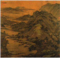 五代董源龍宿郊民圖