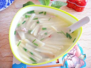 土豆榨菜肉絲湯 土豆榨菜肉絲湯