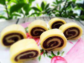 雞蛋豆沙卷 雞蛋豆沙卷