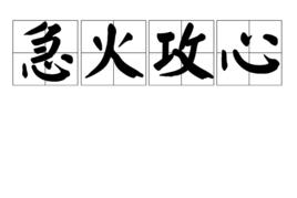 急火攻心 急火攻心