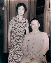 李國粹在北京拜梅蘭芳為師時的合影