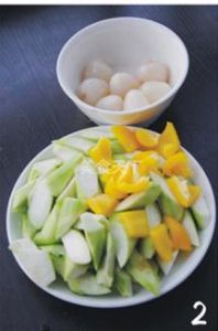 荔枝爆絲瓜的做法