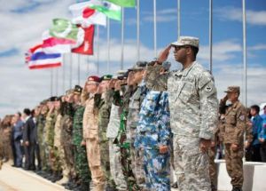 蒙古多國軍演中美日等多國參加