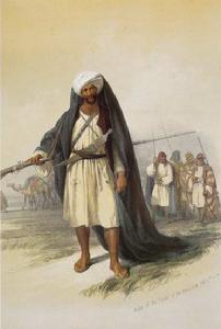 （圖）阿拉伯沙漠中的居民