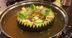 瑤柱豬肉冬瓜盅 瑤柱豬肉冬瓜盅