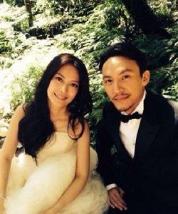 張震與妻子莊雯如