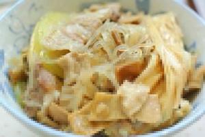 筍乾腐竹冬粉煲 筍乾腐竹冬粉煲