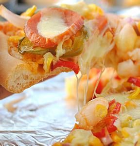 鮮蝦玉米火腿披薩 鮮蝦玉米火腿披薩