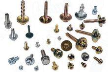 十字槽小盤頭螺釘和大墊圈組合件