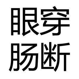 眼穿腸斷 眼穿腸斷