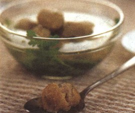 茼蒿肉圓湯 茼蒿肉圓湯