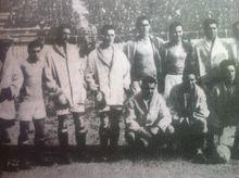 國際隊在1926年3月的一場比賽前