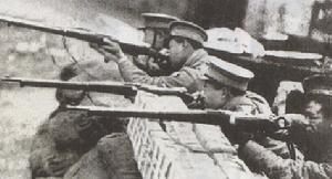 1932年於一二八事變中參加上海保衛戰的中華民國憲兵。