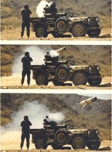 陶式反坦克飛彈發射圖