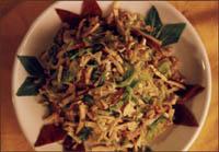 熏乾炒蒜苗 熏乾炒蒜苗