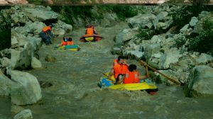 蘄春縣南天河漂流