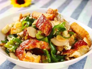 香辣烤腸炒饅頭