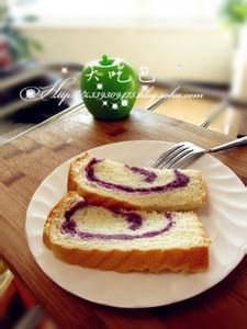 紫薯煉乳吐司 紫薯煉乳吐司