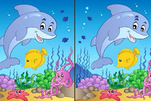 《海底世界找不同》