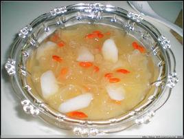 山藥銀耳湯 山藥銀耳湯