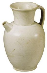 邢窯白釉執壺 邢窯白釉執壺