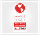 vantagefx萬致獲得2011年度東南亞最佳外匯經紀人，IB時報交易獎