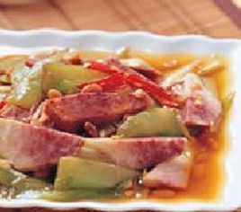 炒薑絲芋頭梗 炒薑絲芋頭梗