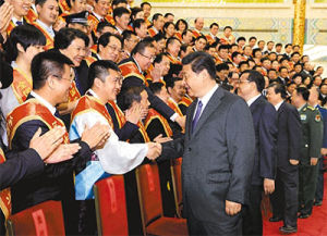 習近平：軍轉幹部是國家財富 要倍加關心倍加愛護