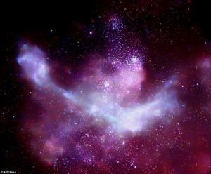 銀河的人馬座-船底座鏇臂里一個形成恆星的區域