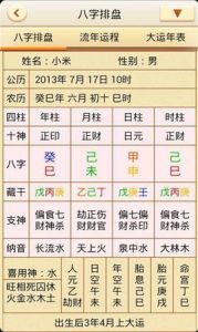 八字排盤 八字排盤