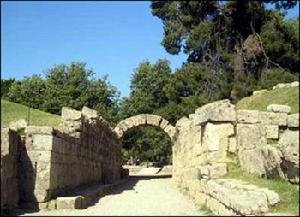 （圖）運動員比賽、頒獎的地方