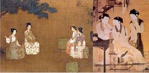 （圖）封建時代的舊中國男人們妻妾成群，二奶橫行