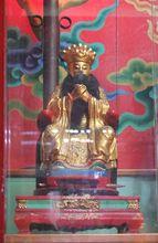 台南齋教龍華派德化堂供奉之羅清像