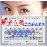 數字五筆中文輸入系統